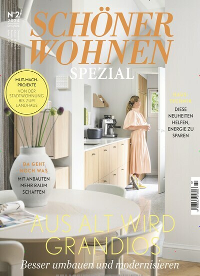 Titelbild der Ausgabe 2/2024 von Schöner Wohnen Spezial. Diese Zeitschrift und viele weitere Gartenzeitschriften und Wohnzeitschriften als Abo oder epaper bei United Kiosk online kaufen.