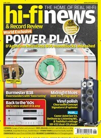 Titelbild der Ausgabe 6/2024 von hi-fi news. Diese Zeitschrift und viele weitere Audiomagazine, Filmmagazine und Fotozeitschriften als Abo oder epaper bei United Kiosk online kaufen.